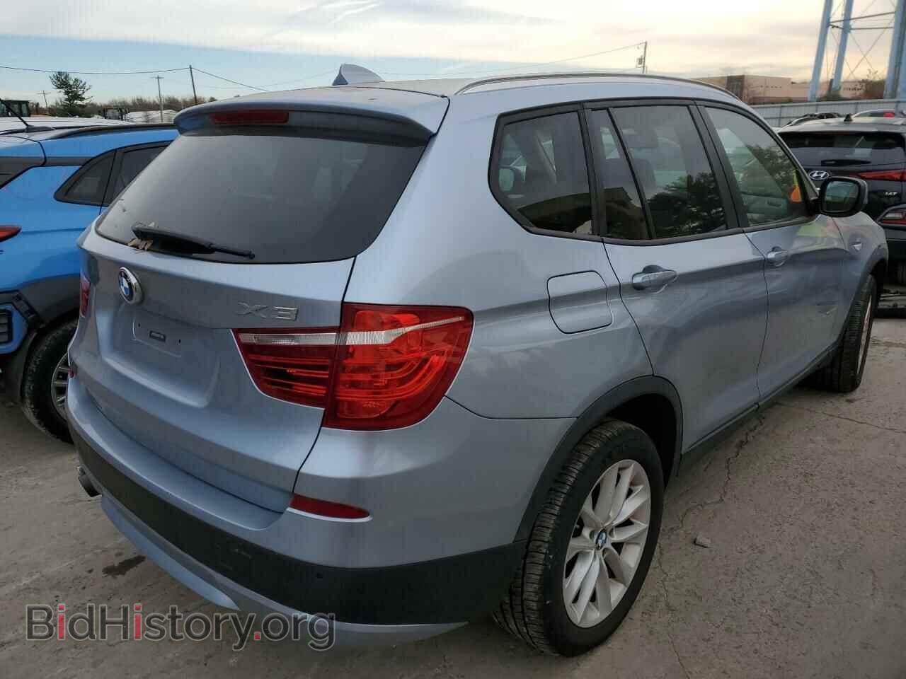2014 BMW X3 - VIN: 5UXWX9C52E0D14162 - Фото 3