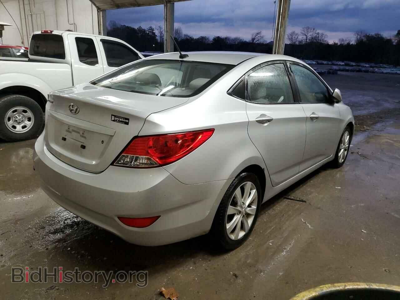 2012 HYUNDAI ACCENT - VIN: KMHCU4AE0CU071680 - Фото 3
