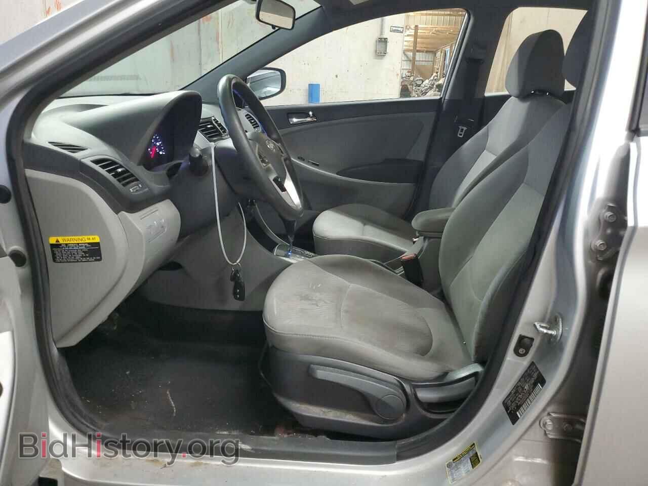 2012 HYUNDAI ACCENT - VIN: KMHCU4AE0CU071680 - Фото 7