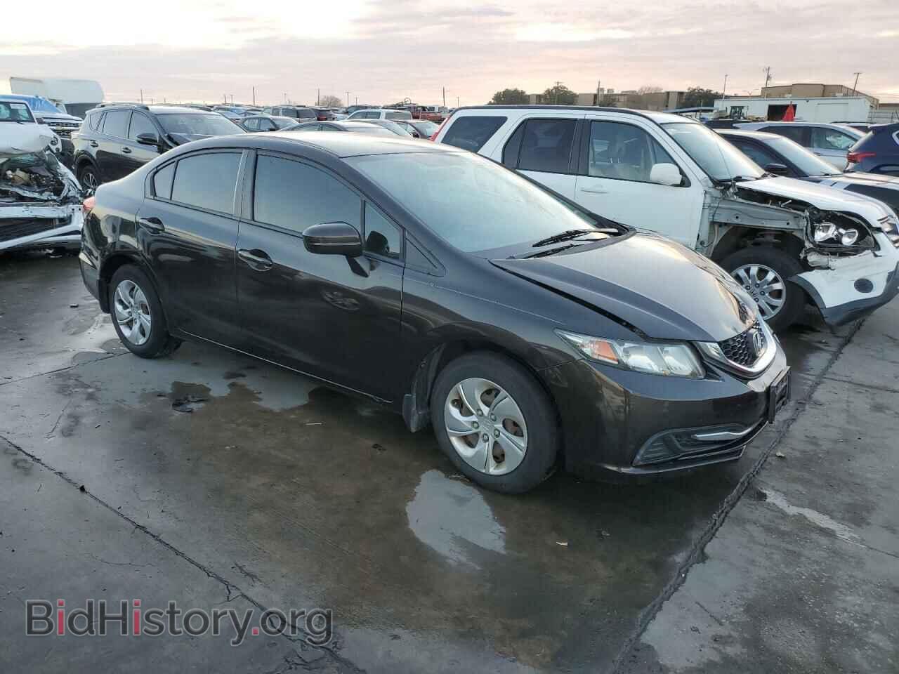 2014 HONDA CIVIC - VIN: 2HGFB2F51EH548340 - Фото 4
