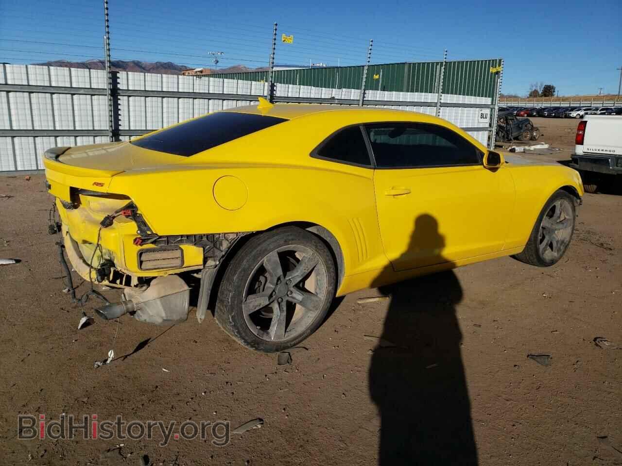 2012 CHEVROLET CAMARO - VIN: 2G1FB1E30C9101068 - Фото 3