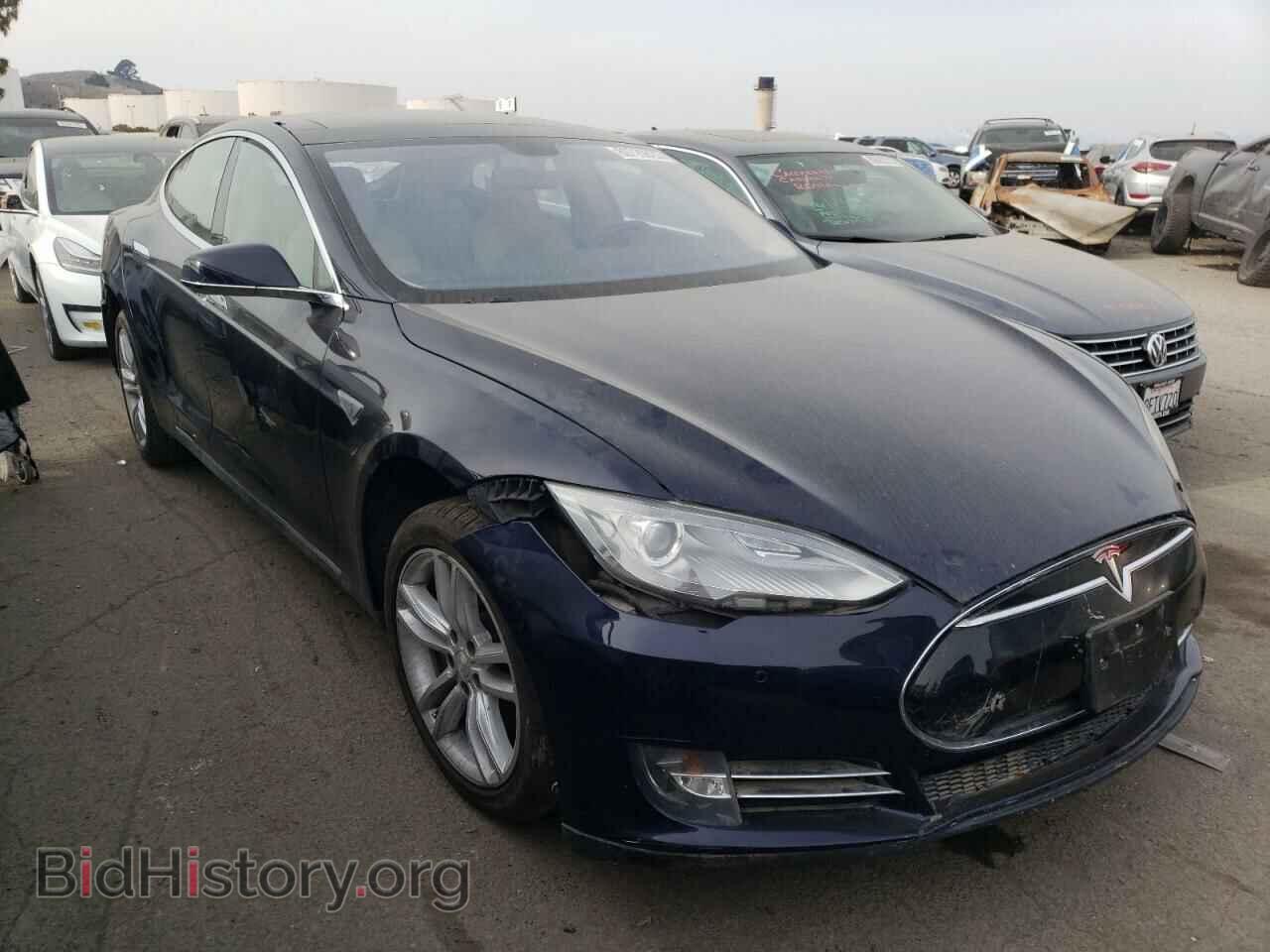 2014 TESLA MODEL S - VIN: 5YJSA1H17EFP32255 - Фото 4