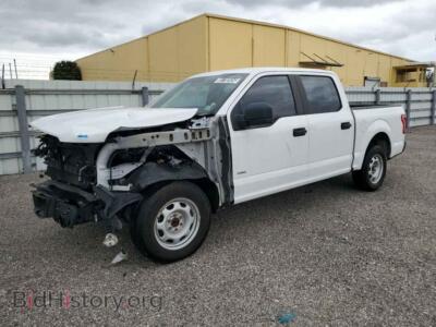 2015 Ford F-150 Supercrew, white — VIN 1FTEW1CP1FFA96472, Copart