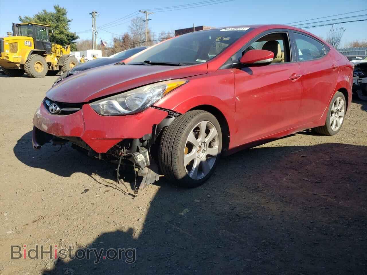 Photo KMHDH4AE2CU226447 - HYUNDAI ELANTRA 2012