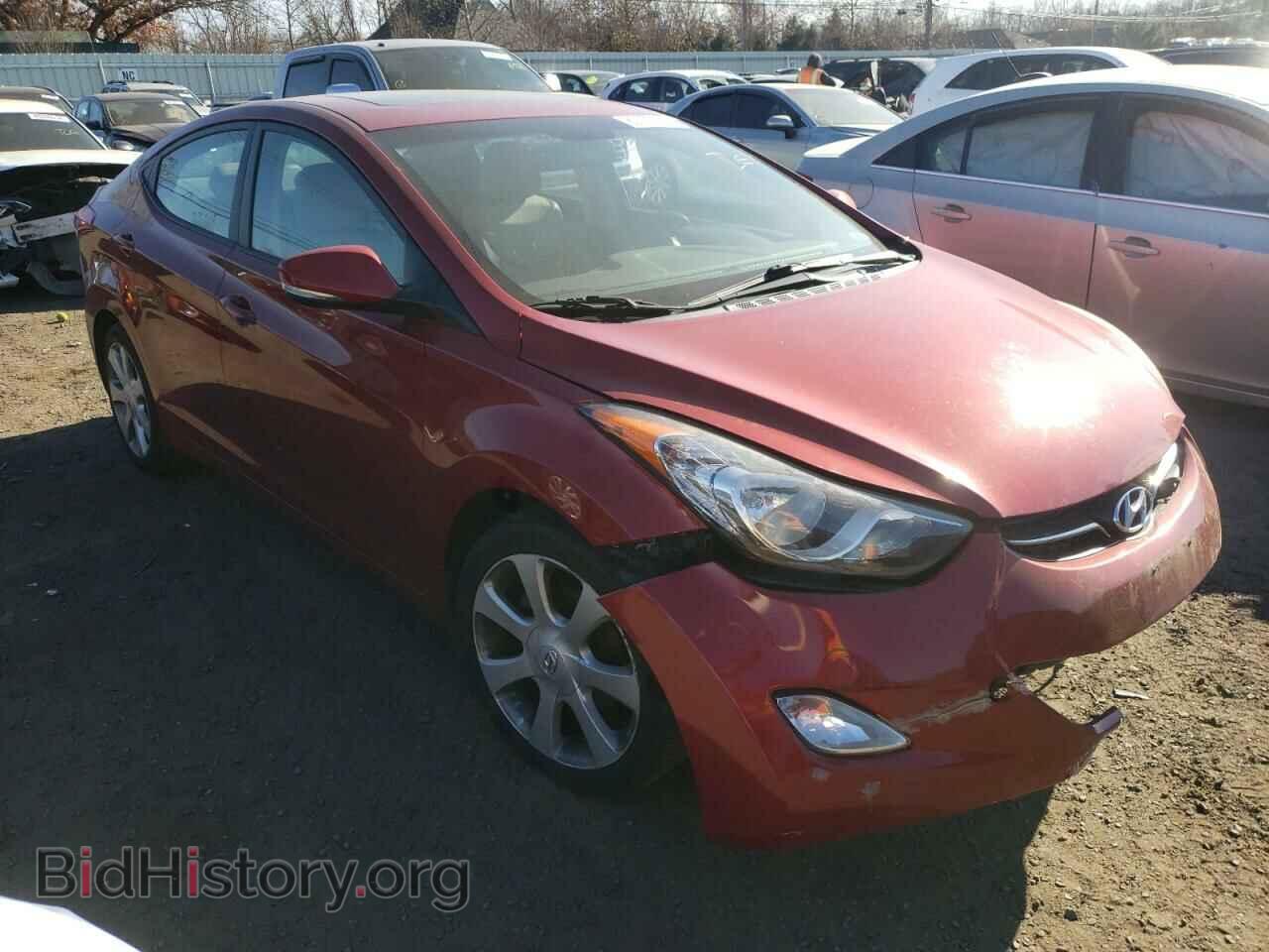 2012 HYUNDAI ELANTRA - VIN: KMHDH4AE2CU226447 - Фото 4