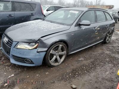 2012 Audi A4 Prestige, gray — VIN WAU4FBFL5CA068254, Copart