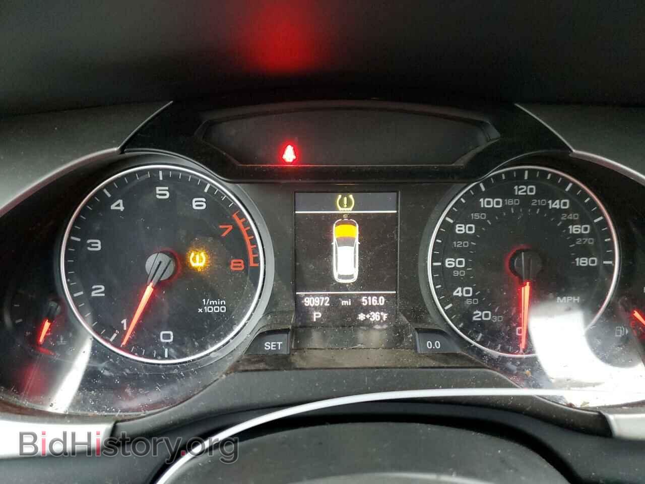 2012 AUDI A4 - VIN: WAU4FBFL5CA068254 - Photo 9