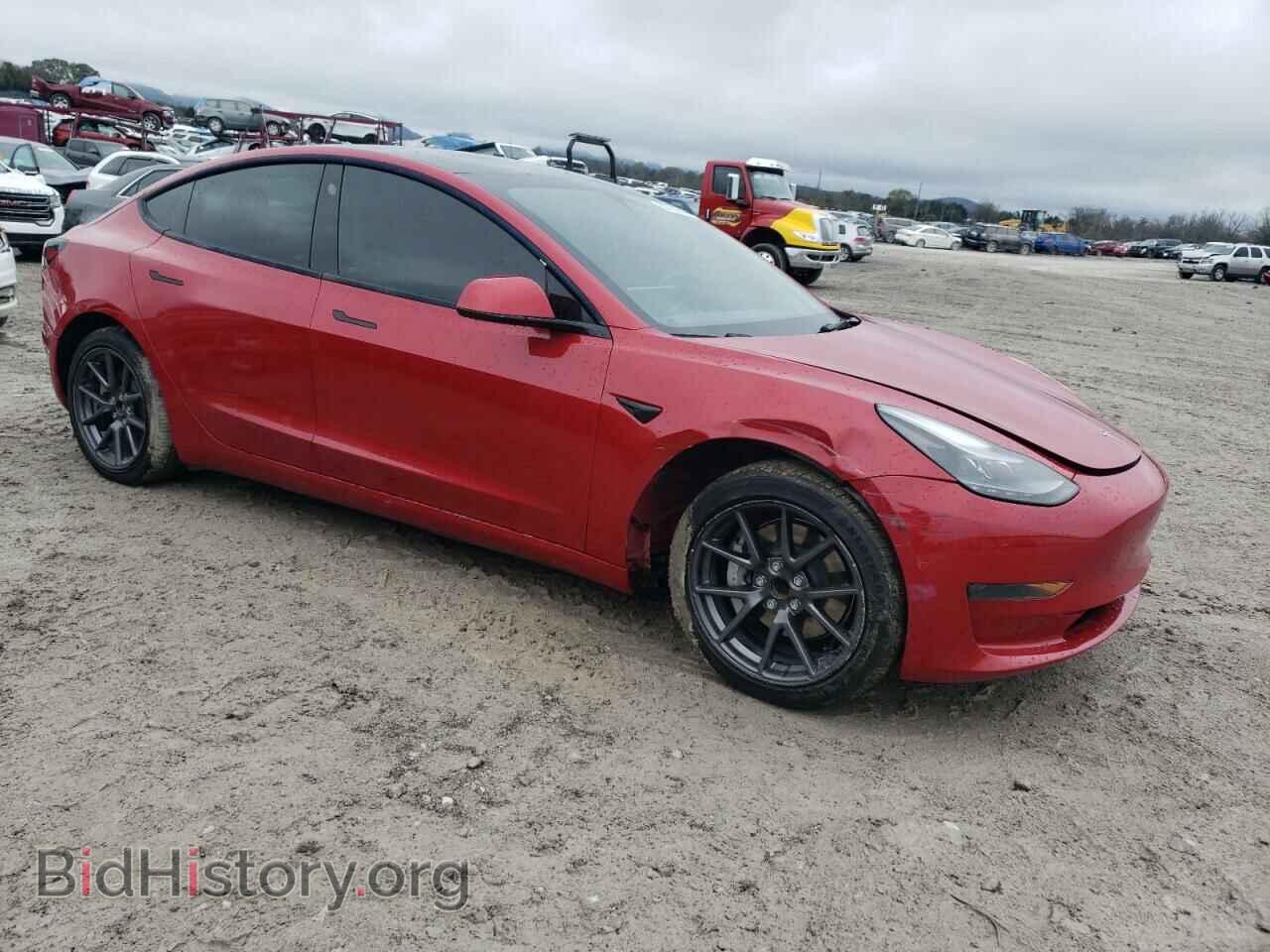 2022 TESLA MODEL 3 - VIN: 5YJ3E1EA1NF185741 - Фото 4