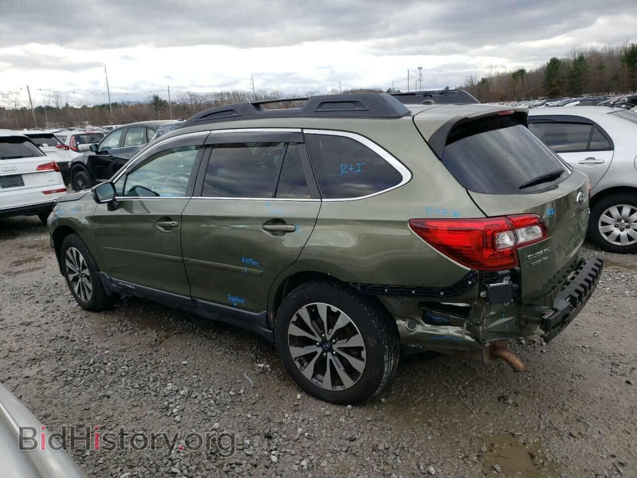 2015 SUBARU OUTBACK - VIN: 4S4BSANC3F3349765 - Фото 2