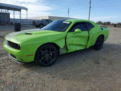 2023 Dodge CHALLENGER SXT, green — VIN 2C3CDZAG7PH567799, Copart