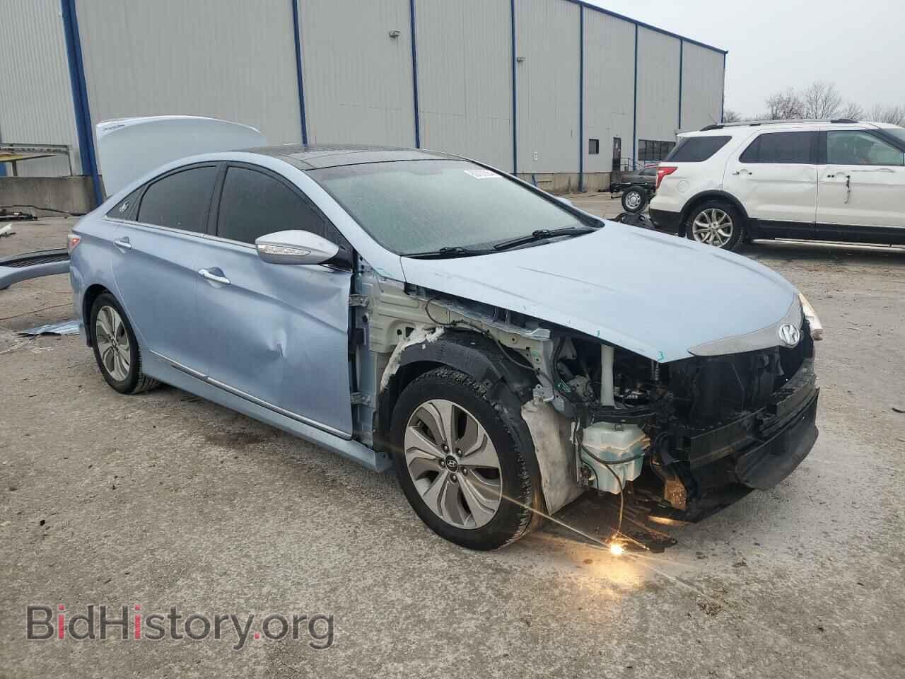 2014 HYUNDAI SONATA - VIN: KMHEC4A42EA102791 - Фото 4