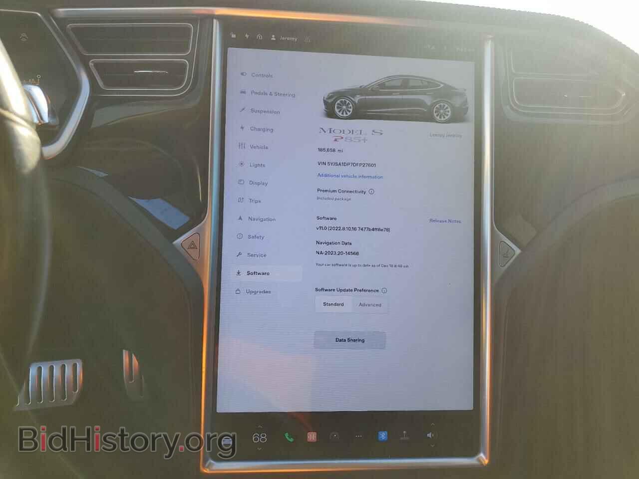 2013 TESLA MODEL S - VIN: 5YJSA1DP7DFP27601 - Photo 9