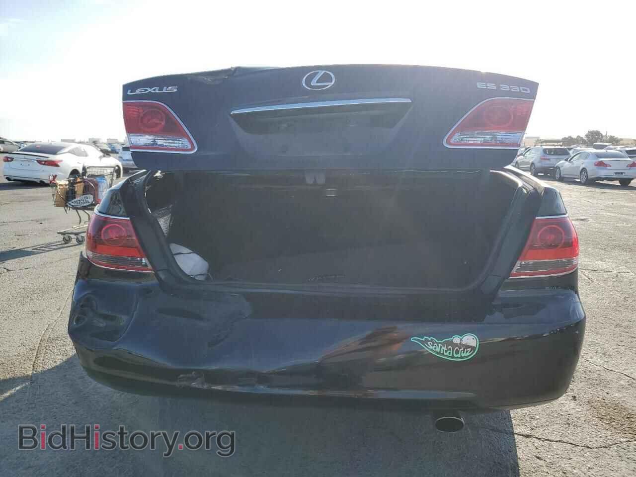 2005 LEXUS ES330 - VIN: JTHBA30G455104911 - Фото 6