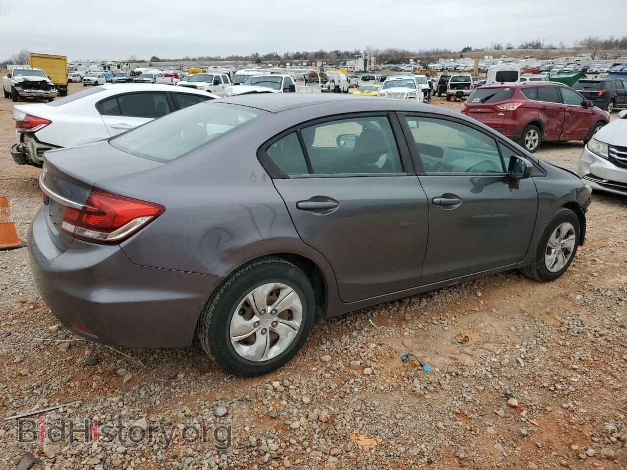 2014 HONDA CIVIC - VIN: 19XFB2F56EE079353 - Фото 3