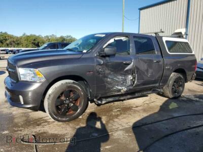 2018 RAM 1500 ST, серый — VIN 1C6RR6KT8JS279850, Copart