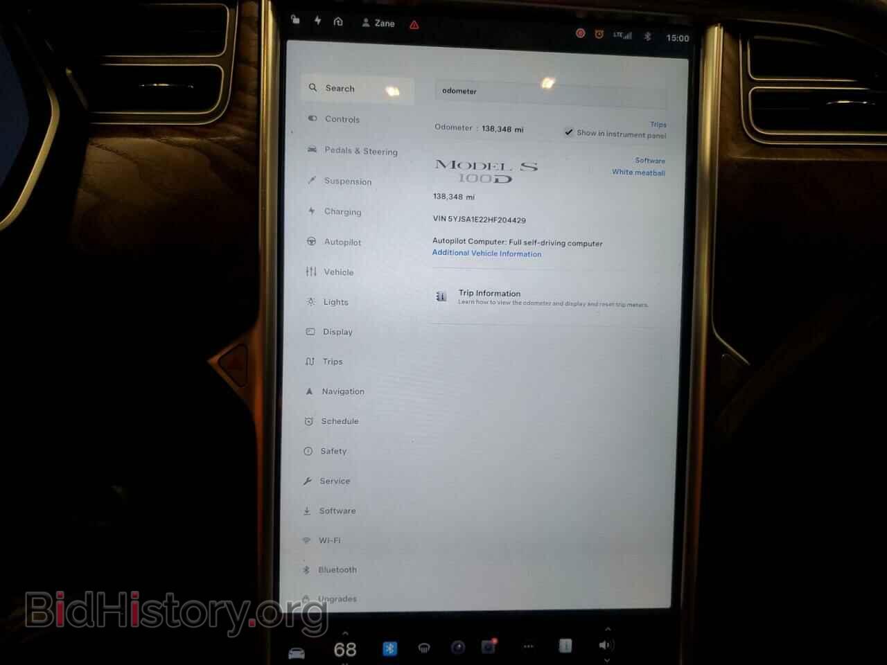 2017 TESLA MODEL S - VIN: 5YJSA1E22HF204429 - Photo 9
