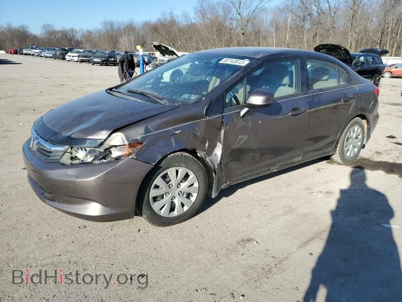 Фотография 2HGFB2F50CH572075 - HONDA CIVIC 2012