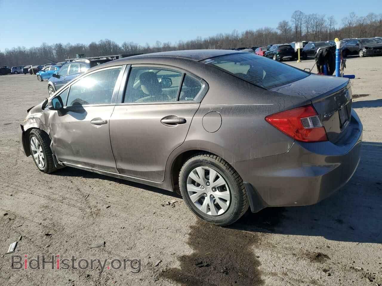 2012 HONDA CIVIC - VIN: 2HGFB2F50CH572075 - Фото 2
