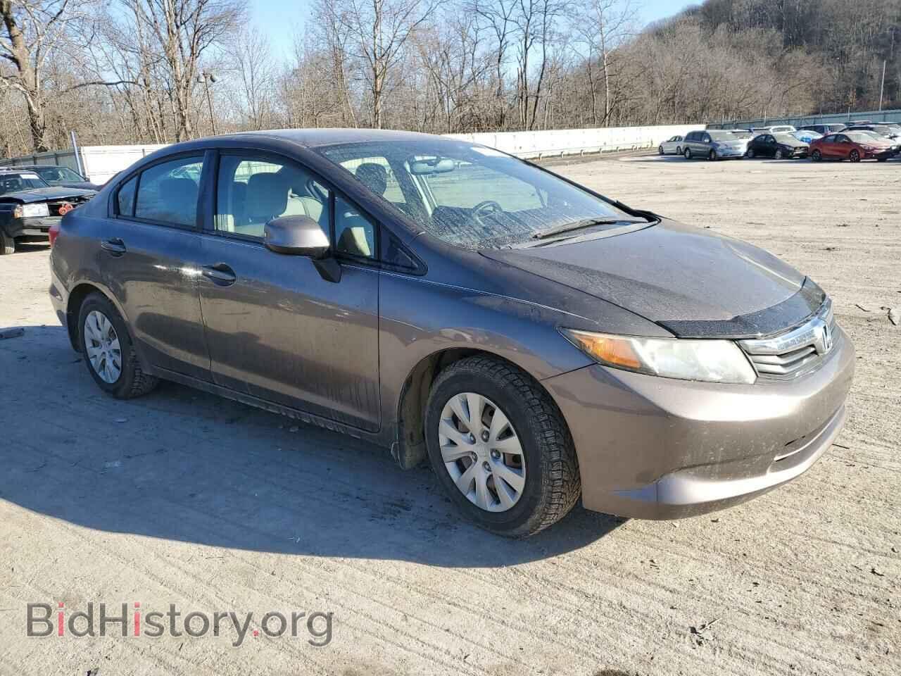 2012 HONDA CIVIC - VIN: 2HGFB2F50CH572075 - Фото 4