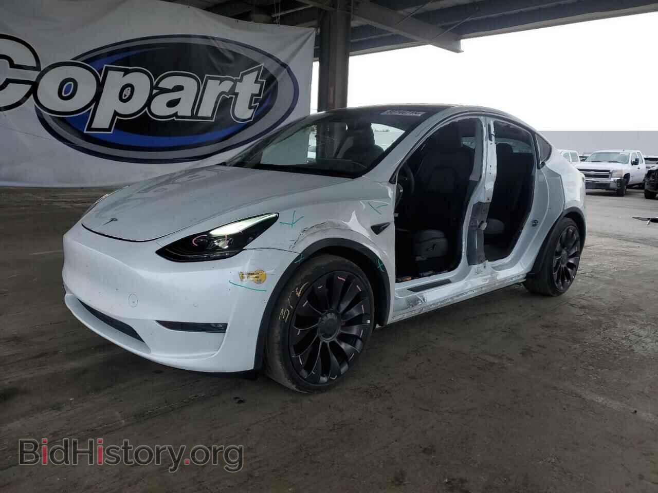 Фотография 7SAYGDEF0NF487098 - TESLA MODEL Y 2022