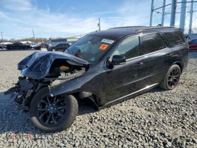 2019 Dodge DURANGO GT, black — VIN 1C4RDJDG6KC765112, Copart