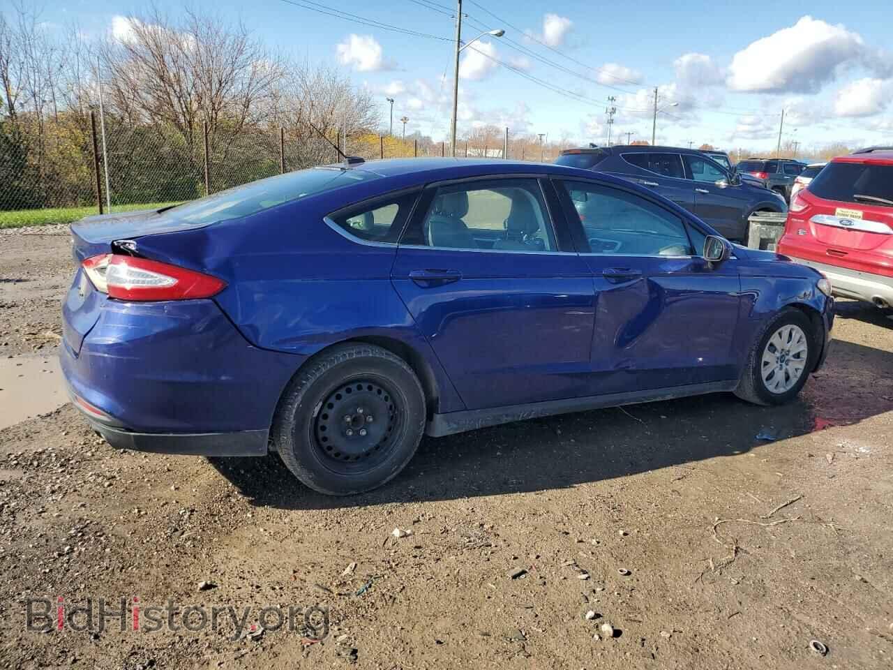 2013 FORD FUSION - VIN: 3FA6P0G70DR106422 - Фото 3