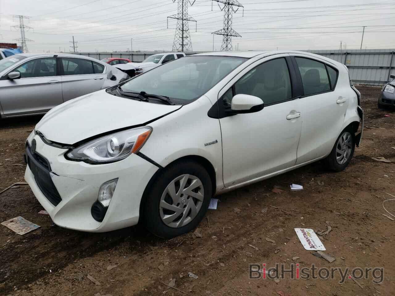 Photo JTDKDTB35F1112477 - TOYOTA PRIUS 2015