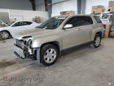2014 GMC TERRAIN SLE, золотистый — VIN 2GKALMEK7E6359295, Copart