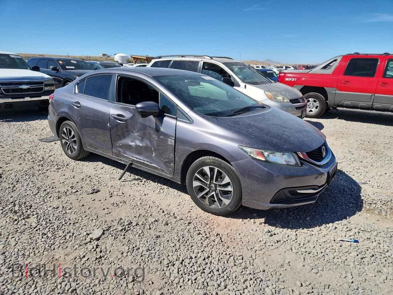 2015 HONDA CIVIC - VIN: 19XFB2F84FE001424 - Фото 4