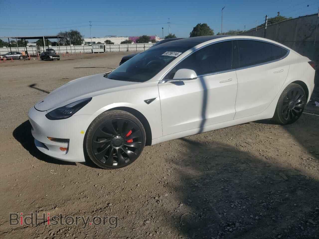 Фотография 5YJ3E1EB6KF487143 - TESLA MODEL 3 2019