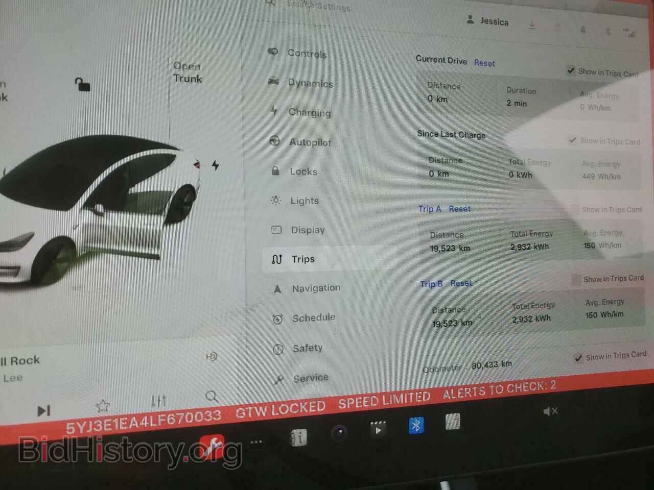 2020 TESLA MODEL 3 - VIN: 5YJ3E1EA4LF670033 - Photo 9