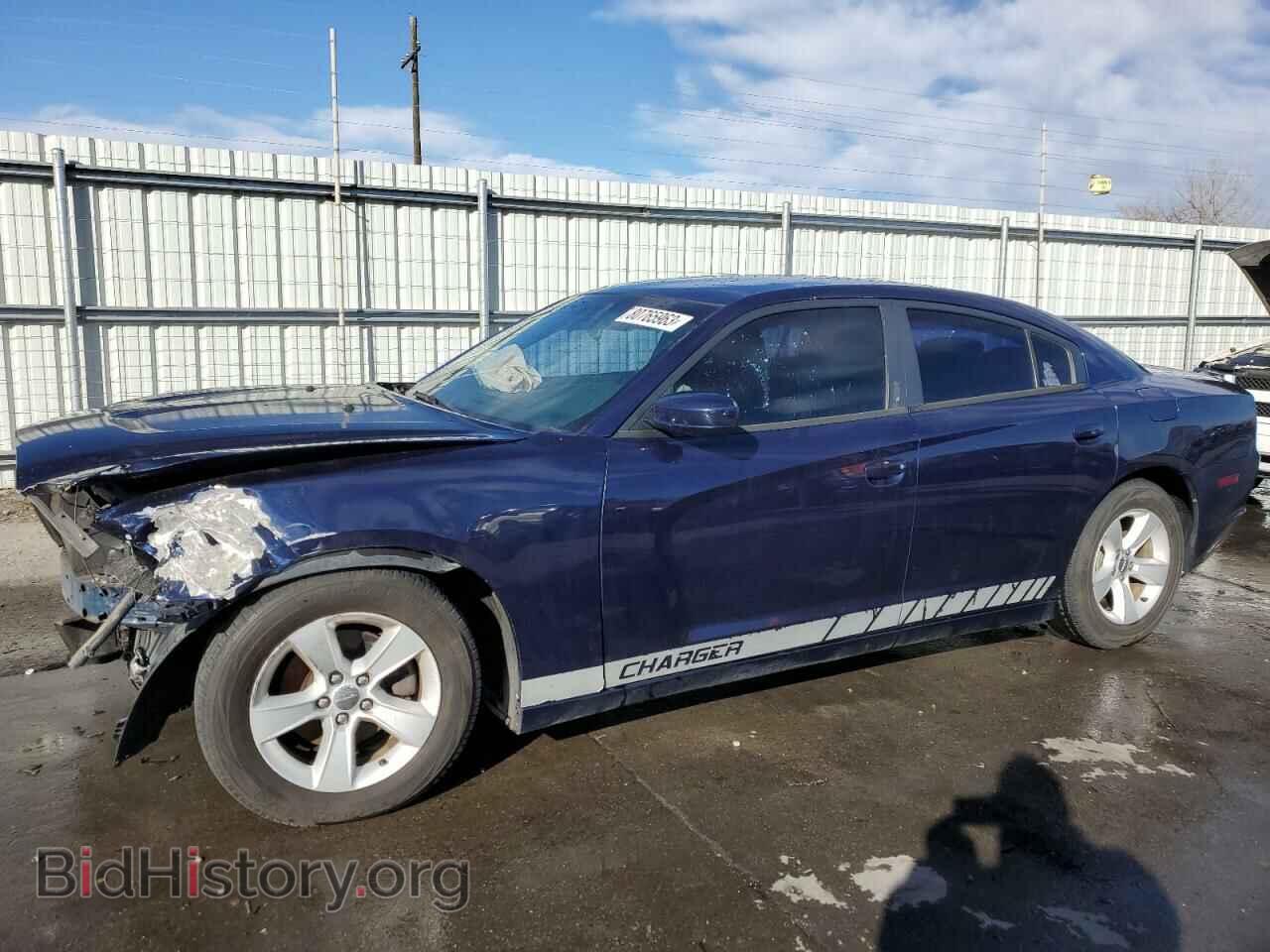 Photo 2C3CDXBG3DH663847 - DODGE CHARGER 2013