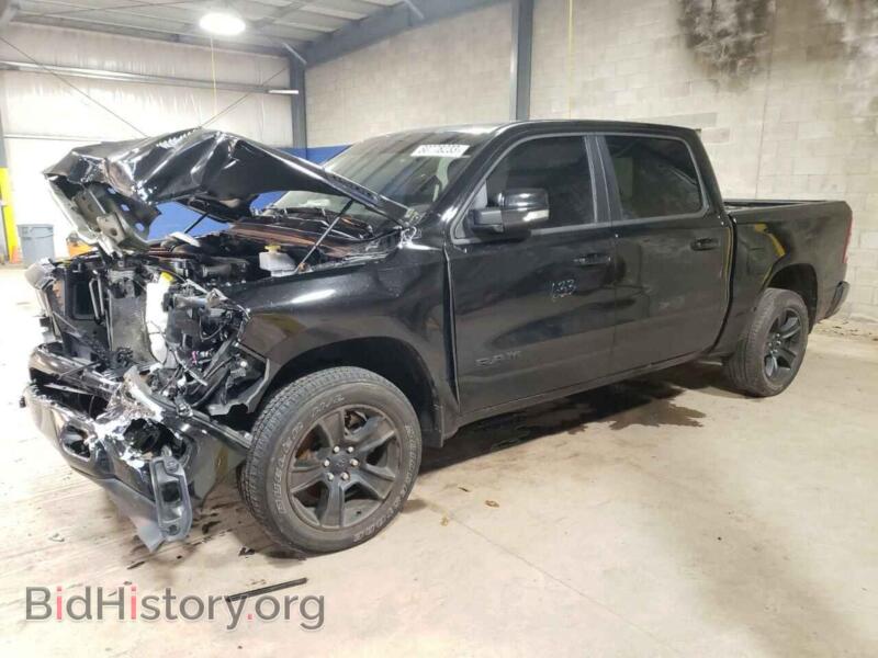 2022 RAM 1500 Big Horn/Lone Star (VIN 1C6SRFFT0NN361426) — фото 1 из 12, Copart, повреждение: передняя часть