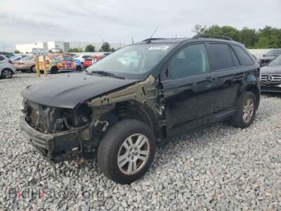2010 Ford EDGE SE, черный — VIN 2FMDK3GC8ABB47904, Copart
