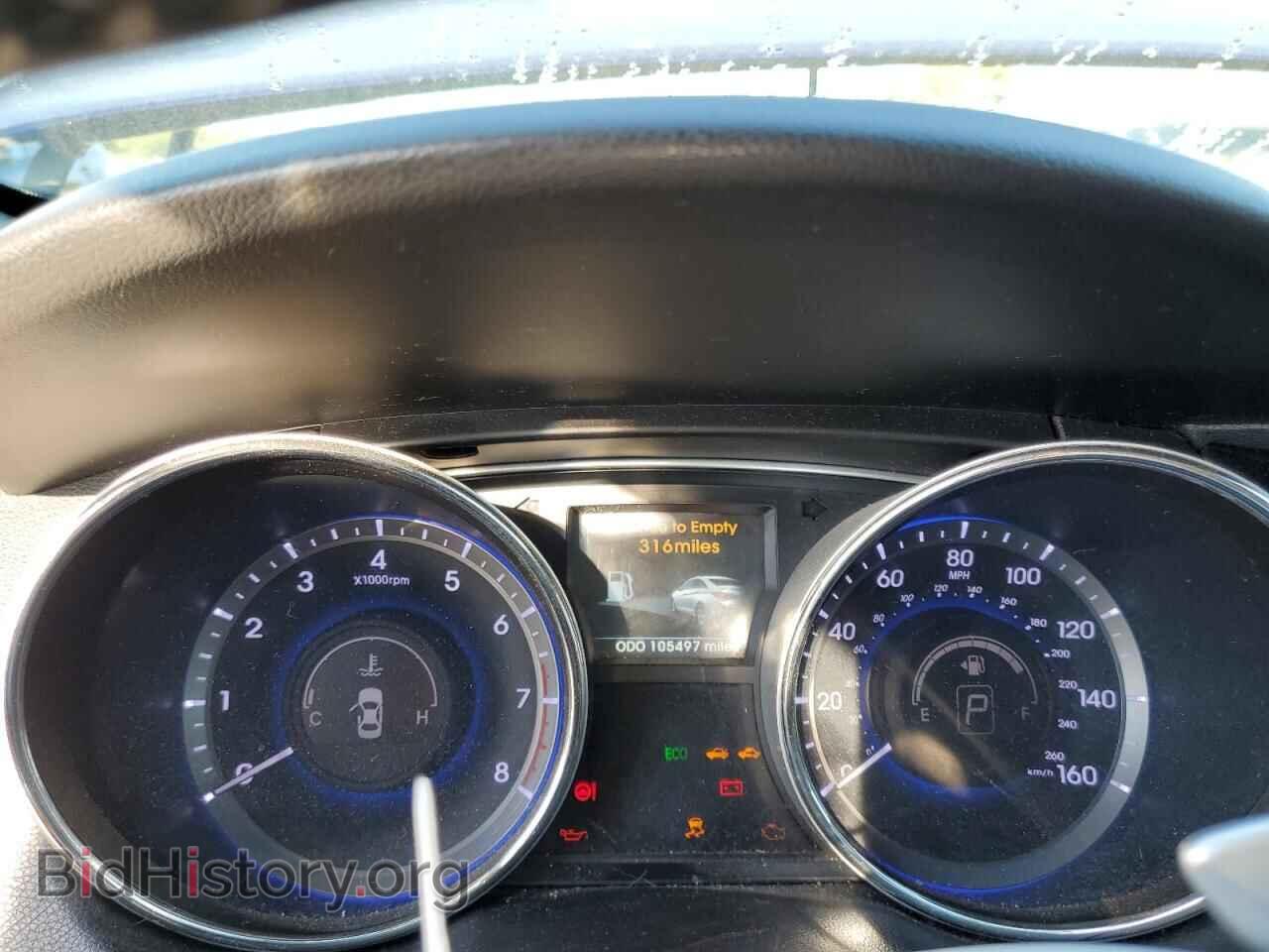 2014 HYUNDAI SONATA - VIN: 5NPEC4ABXEH858008 - Фото 9