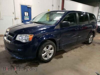 2013 Dodge CARAVAN Grand Cara, blue — VIN 2C4RDGBGXDR516554, Copart