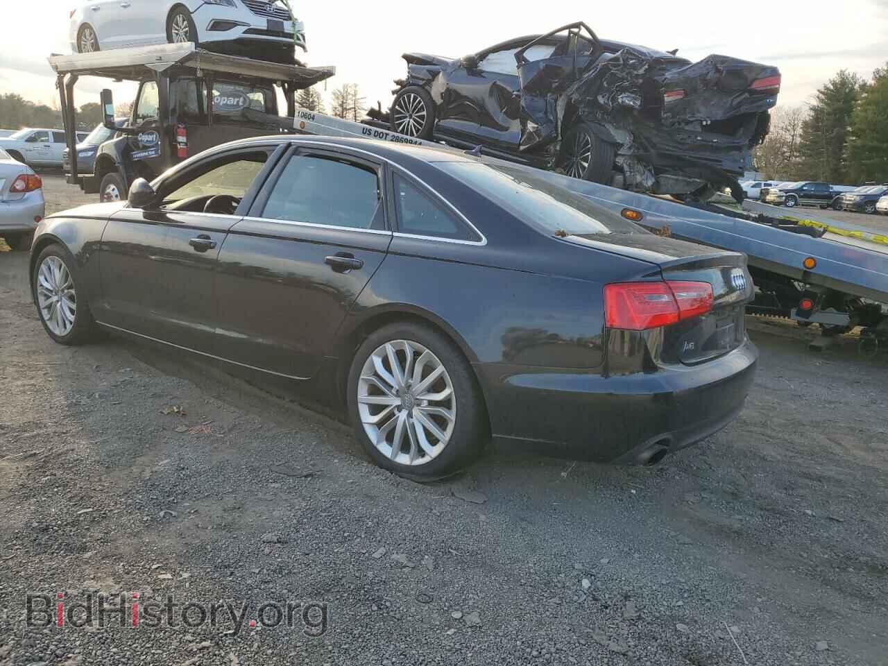 2013 AUDI A6 - VIN: WAUGFAFC2DN033060 - Фото 2
