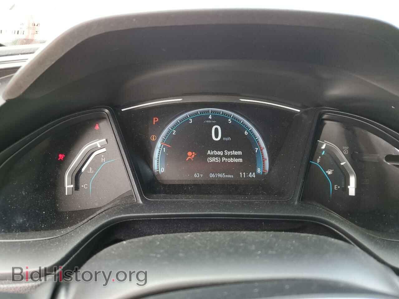 2019 HONDA CIVIC - VIN: 2HGFC2F6XKH562206 - Фото 9