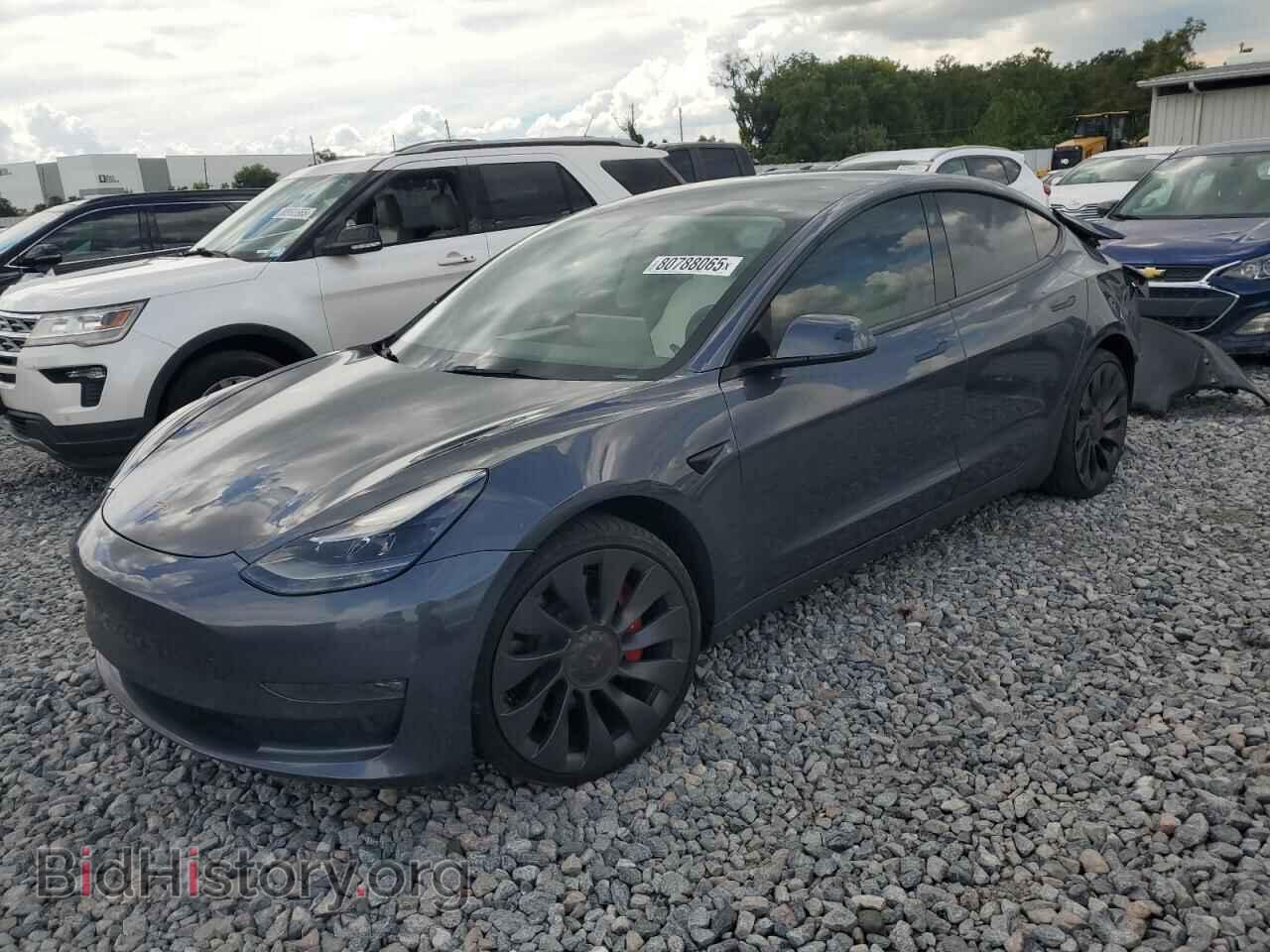 Photo 5YJ3E1EC1NF126478 - TESLA MODEL 3 2022