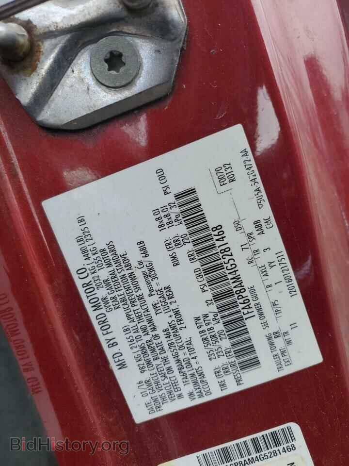 2016 FORD ALL Models - VIN: 1FA6P8AM4G5281468 - Photo 12
