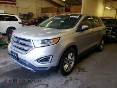 2016 Ford EDGE SEL, silver — VIN 2FMPK4J85GBC03765, Copart