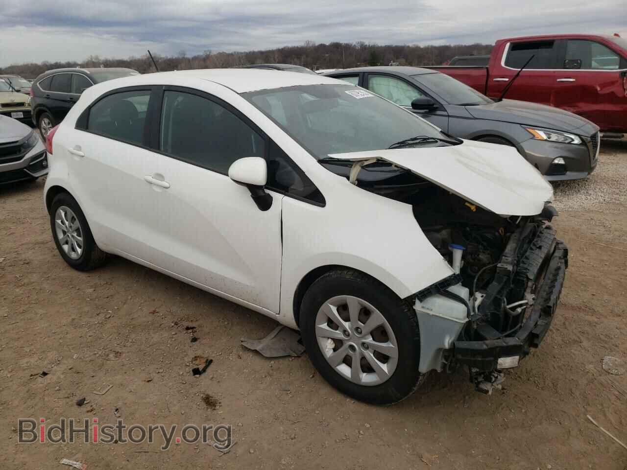 2012 KIA RIO - VIN: KNADM5A32C6019675 - Фото 4