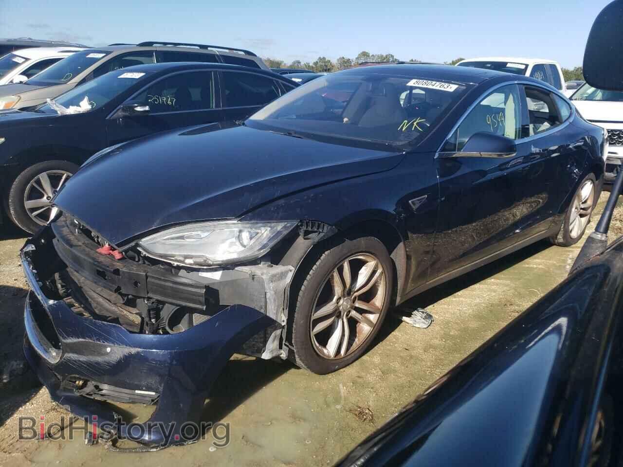 Photo 5YJSA1H17EFP37553 - TESLA MODEL S 2014