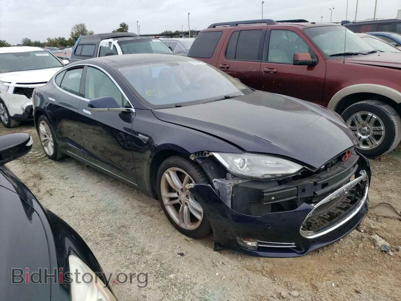2014 TESLA MODEL S - VIN: 5YJSA1H17EFP37553 - Photo 4