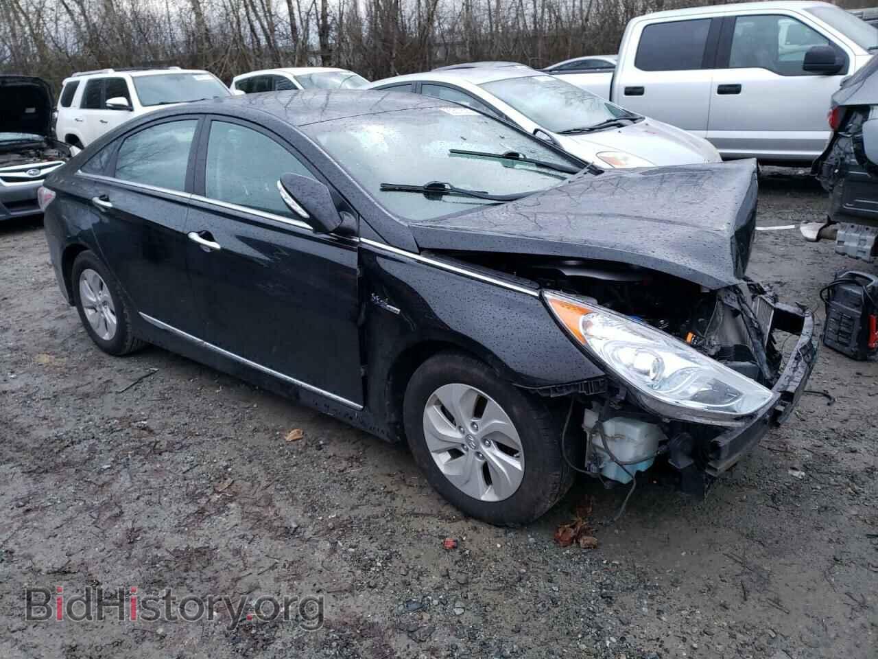2014 HYUNDAI SONATA - VIN: KMHEC4A41EA109893 - Фото 4