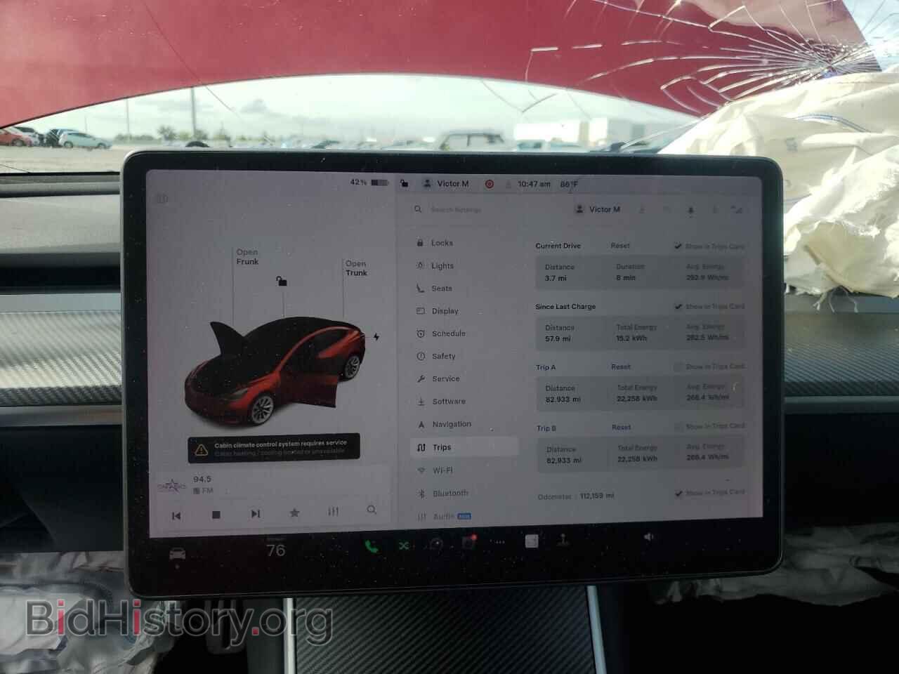 2018 TESLA MODEL 3 - VIN: 5YJ3E1EA3JF006254 - Photo 9