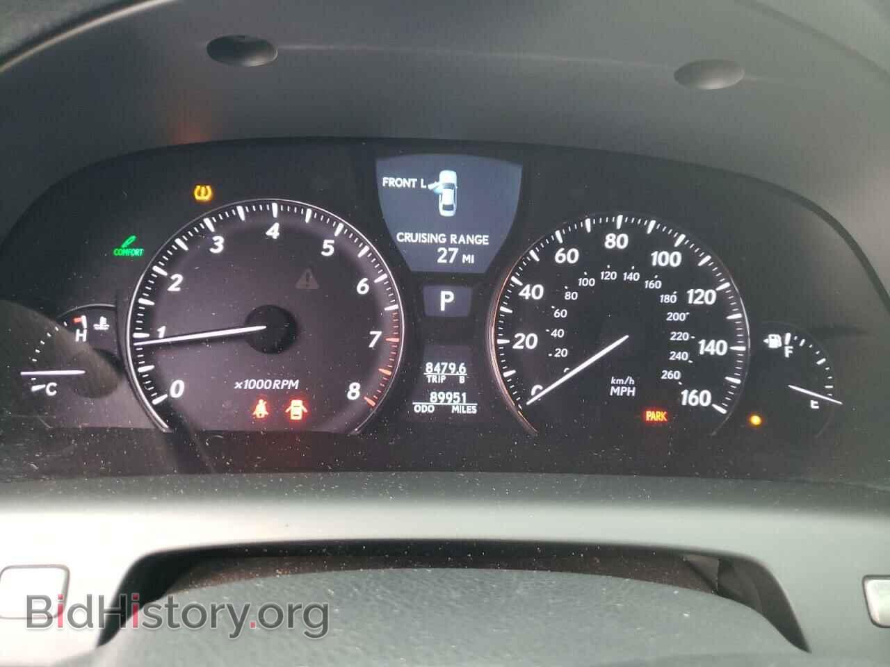 2010 LEXUS LS460 - VIN: JTHBL5EF7A5099803 - Фото 9