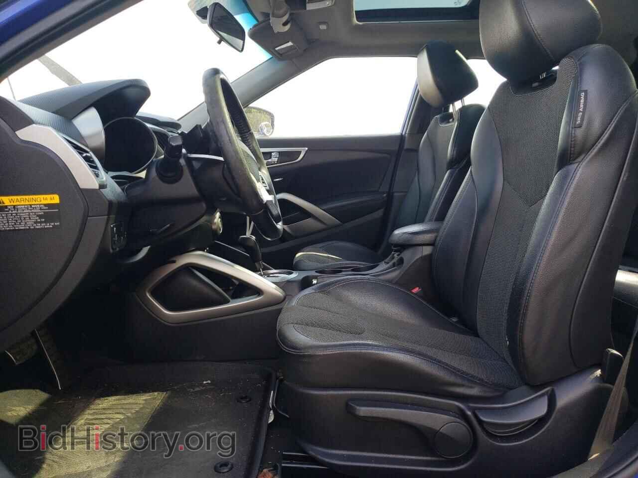 2012 HYUNDAI VELOSTER - VIN: KMHTC6AD2CU076367 - Photo 7