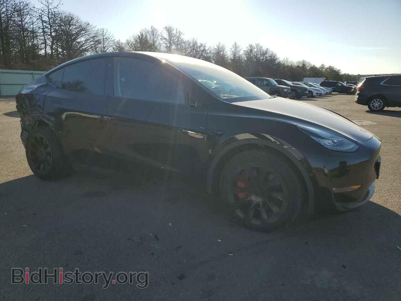 2022 TESLA MODEL Y - VIN: 7SAYGDEE2NF342216 - Фото 4