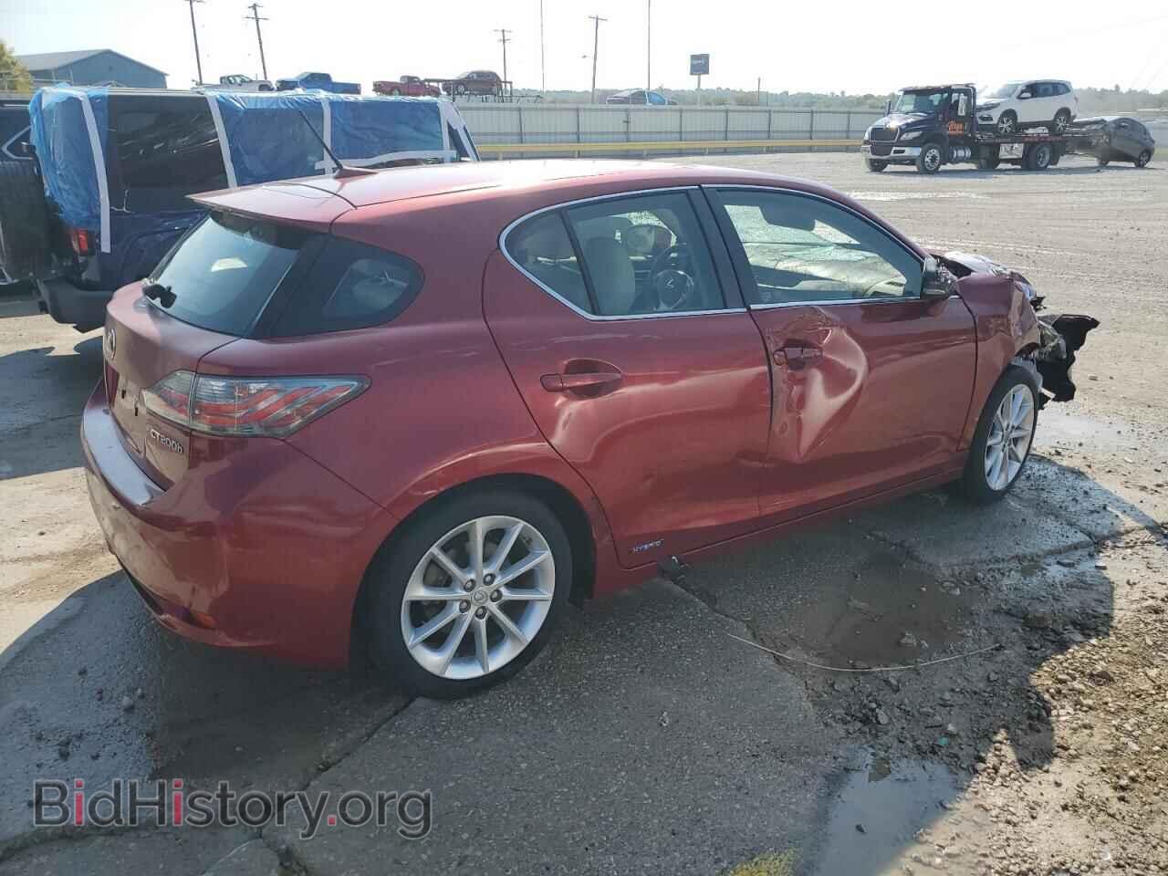2011 LEXUS CT 200 - VIN: JTHKD5BH8B2019463 - Фото 3